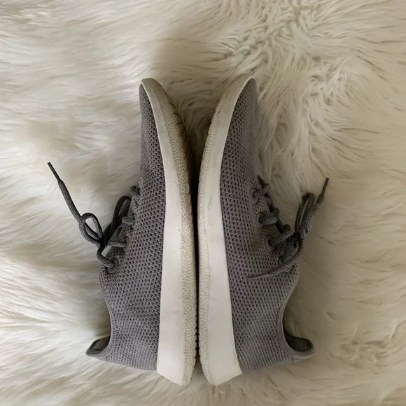 ALLBIRDS Mens Tree Runners ~ Mist - Picture 6 of 11